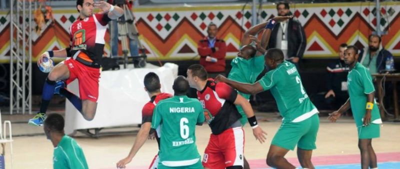 Nigeria men handball players